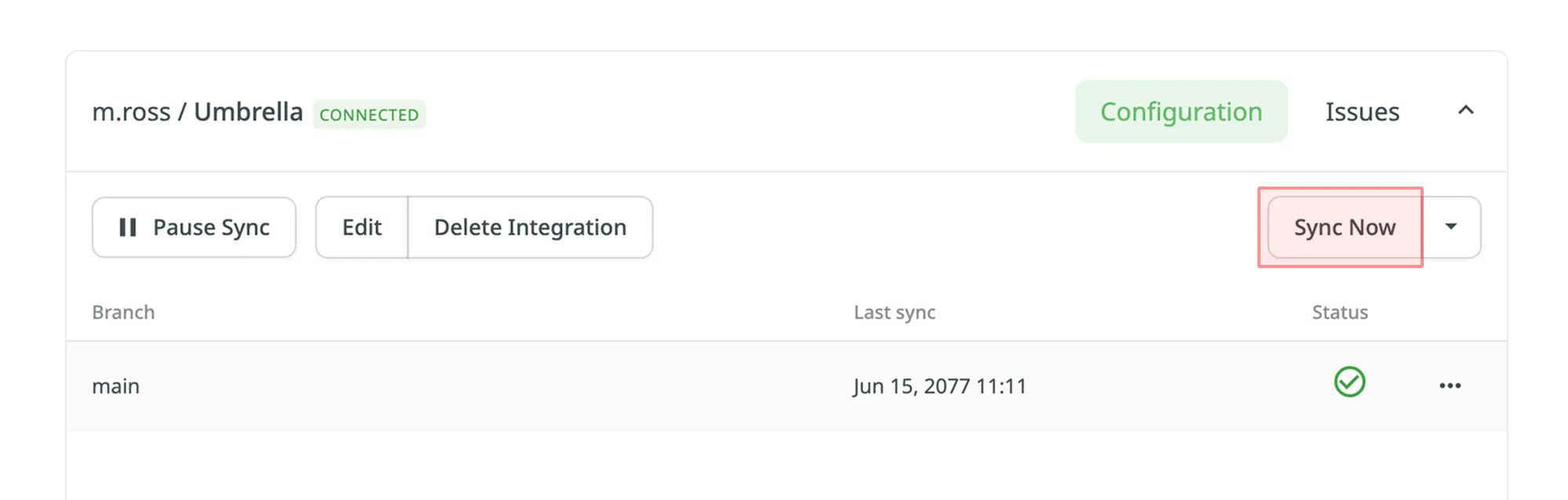 GitHub Sync Now